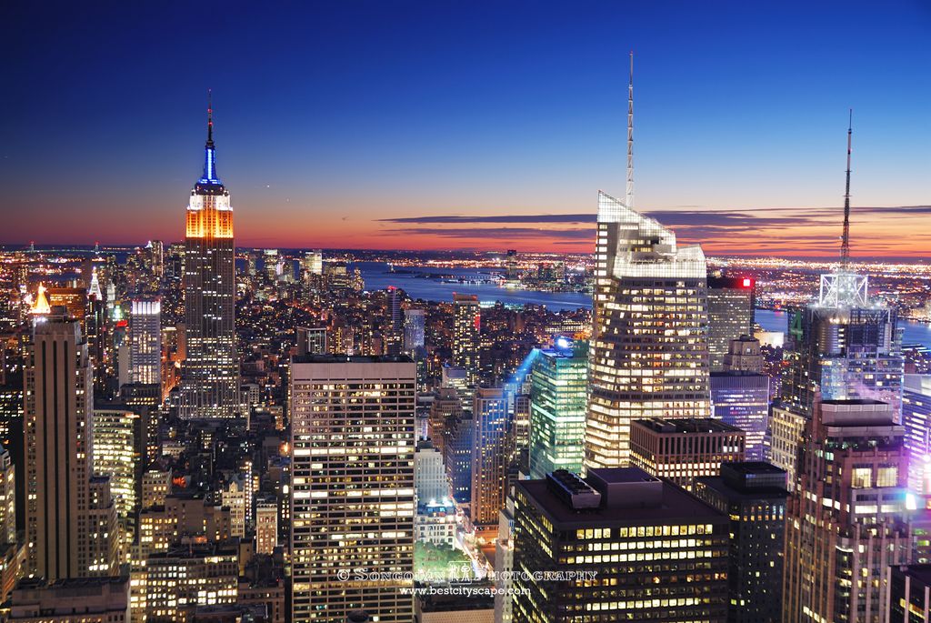 New York City Public Observatory Deck – Top of the Rock