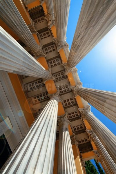 Athens architecture closeup - Songquan Photography