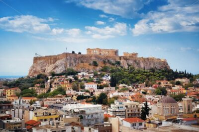 Athens skyline rooftop - Songquan Photography