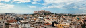 Athens skyline rooftop panorama - Songquan Photography