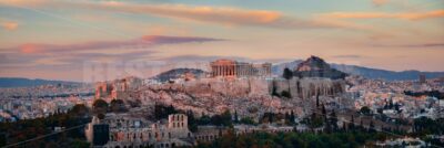 Athens skyline sunrise - Songquan Photography