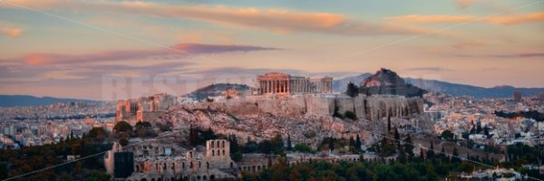 Athens skyline sunrise - Songquan Photography