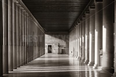 Stoa of Attalos exhibition hall - Songquan Photography