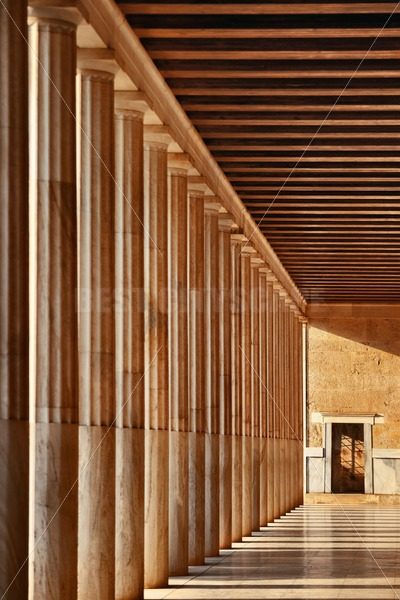 Stoa of Attalos exhibition hall - Songquan Photography