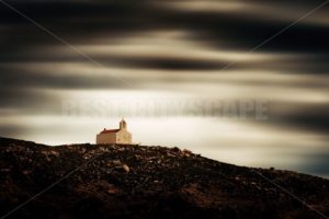A lonely church in Mykonos - Songquan Photography