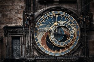 Astronomical clock closeup - Songquan Photography