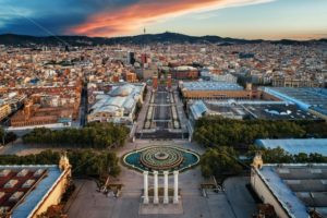 Barcelona Aerial View - Songquan Photography