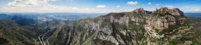 Barcelona Montserrat Aerial View - Songquan Photography