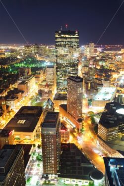 Boston at night - Songquan Photography