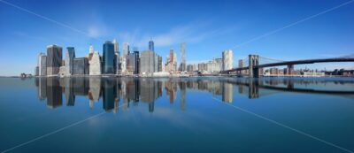 Brooklyn Bridge and downtown Manhattan - Songquan Photography