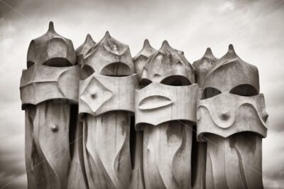 Casa Mila Chimney - Songquan Photography