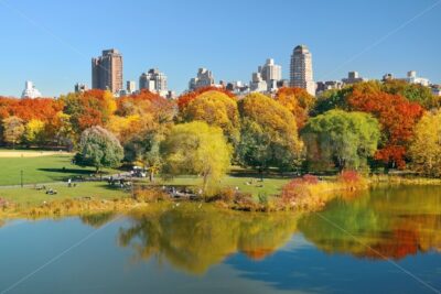 Central Park Autumn - Songquan Photography