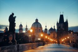 Charles Bridge at night - Songquan Photography