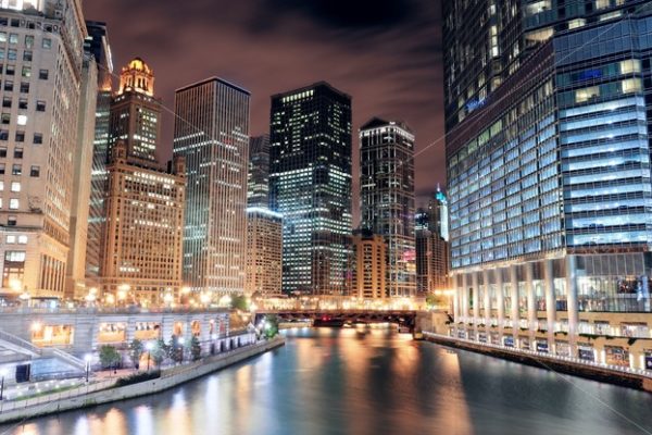 Chicago River Walk - Songquan Photography