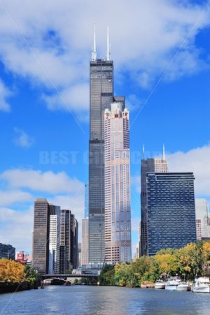 Chicago downtown skyline - Songquan Photography