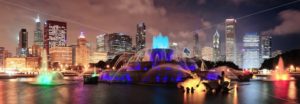 Chicago night scene - Songquan Photography