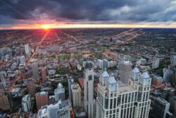 Chicago sunset - Songquan Photography