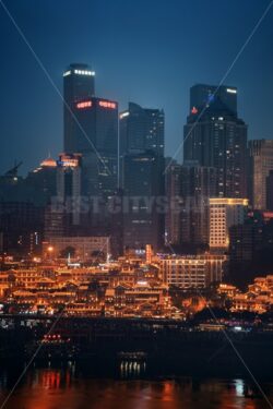 Chongqing Hongyadong shopping complex - Songquan Photography