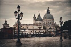 Church Santa Maria della Salute amd street view - Songquan Photography