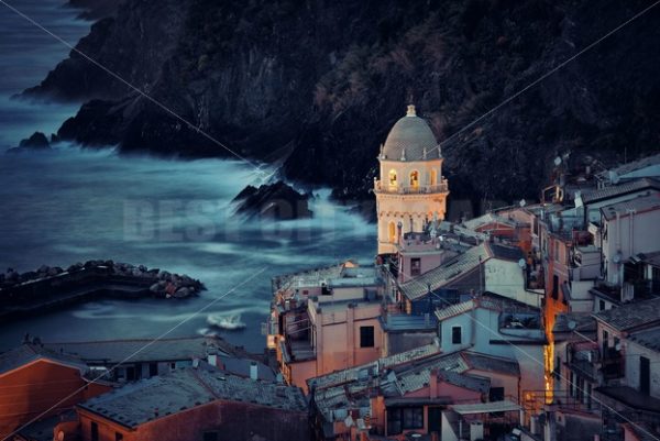 Church in Vernazza Cinque Terre - Songquan Photography