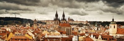 Church of Our Lady before Týn panorama - Songquan Photography