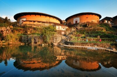 Chuxi Tulou Cluster in Fujian China - Songquan Photography