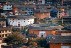 Chuxi Tulou Cluster in Fujian China - Songquan Photography