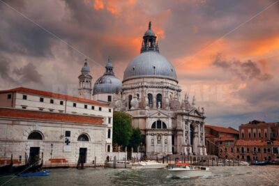 Cloudscape and Church Santa Maria della Salute - Songquan Photography