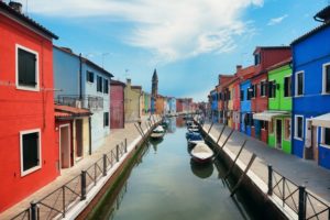 Colorful Burano canal - Songquan Photography