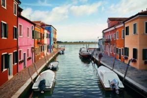 Colorful Burano canal - Songquan Photography