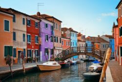 Colorful Burano canal - Songquan Photography