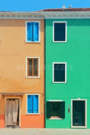 Colorful Burano closeup - Songquan Photography
