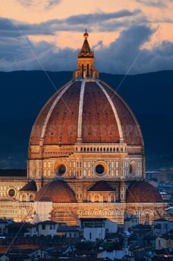 Duomo Santa Maria Del Fiore closeup at night - Songquan Photography