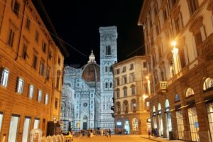 Duomo Santa Maria Del Fiore street night - Songquan Photography