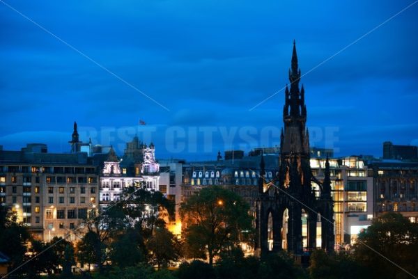 Edinburgh night - Songquan Photography