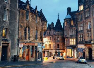 Edinburgh street - Songquan Photography