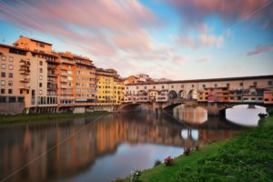 Florence Ponte Vecchio sunrise - Songquan Photography