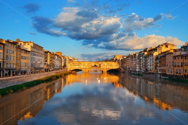 Florence Ponte Vecchio sunrise - Songquan Photography