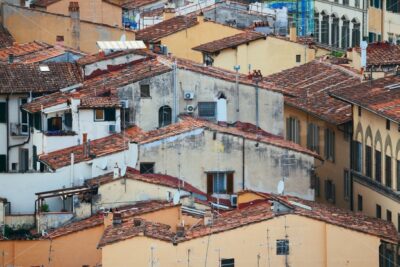 Florence old building roof - Songquan Photography