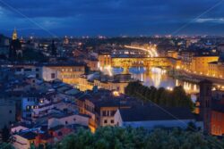 Florence skyline night - Songquan Photography