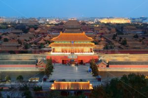 Forbidden City at dusk - Songquan Photography