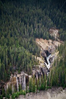 Forest and waterfall - Songquan Photography