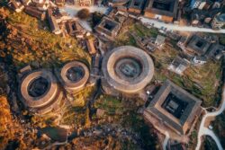 Fujian Tulou aerial view - Songquan Photography