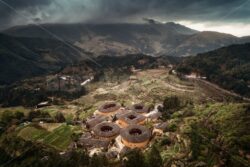 Fujian Tulou aerial view - Songquan Photography