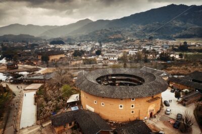 Fujian Tulou aerial view - Songquan Photography