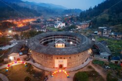 Fujian Tulou aerial view in China - Songquan Photography