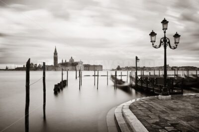 Gondola and San Giorgio Maggiore island - Songquan Photography