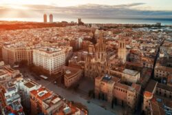 Gothic Quarter Aerial View - Songquan Photography