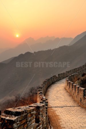 Great Wall sunset - Songquan Photography