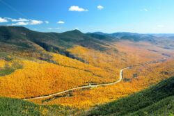 Highway and Autumn foliage - Songquan Photography